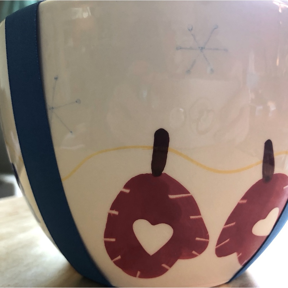 Set of 3 Winter Mittens Nesting Bowls